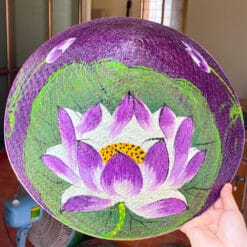 Non co bang tim hoa tiet sen tim 4 huego