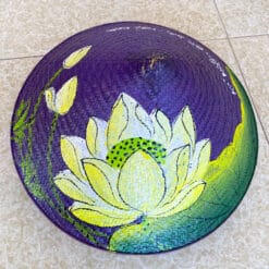 Non co bang tim hoa tiet sen vang 4 huego