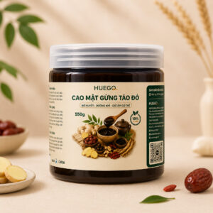 Cao mật gừng táo đỏ