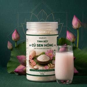 Tinh bột củ sen hồng